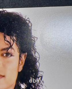Rare Michael Jackson Signed Autograph 8X10 Photo BAD PSA Authenticated Read