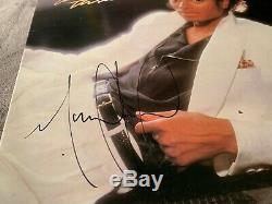 Rare Michael Jackson Signed THRILLER Album Vinyl
