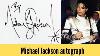 Rare Michael Jackson Signing An Autograph For A French Kid 1997 Shorts
