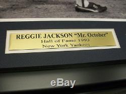 Reggie Jackson AUTOGRAPHED FRAMED 16X20 PHOTO JSA COA New York Yankees