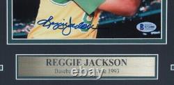 Reggie Jackson Athletics Signed/Autographed 8x10 Photo Framed Beckett 157099