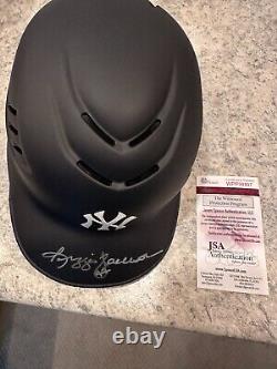 Reggie Jackson Autographed Authentic New York Yankees Batting Helmet signed JSA