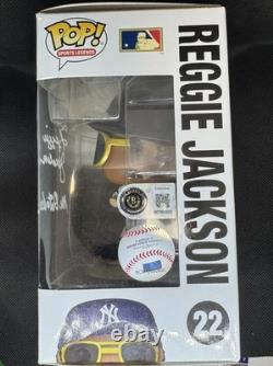 Reggie Jackson Autographed Funko Pop! BECKETT Mr. October Signed Auto NYY