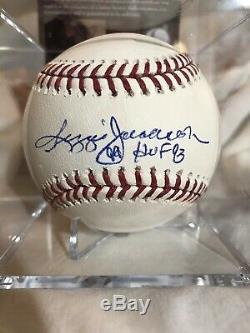 Reggie Jackson Autographed MLB Baseball Withinscript HOF 93 JSA Aunthenticity