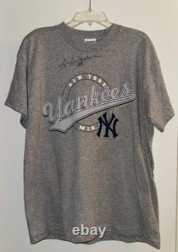 Reggie Jackson Autographed Shirt And Hat 100% Authentic