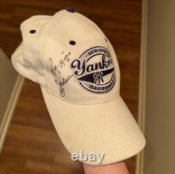 Reggie Jackson Autographed Shirt And Hat 100% Authentic