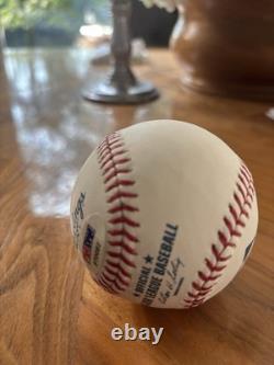 Reggie Jackson Autographed Signed Baseball MLB Yankees HOF 93'PSA/DNA