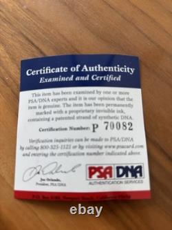 Reggie Jackson Autographed Signed Baseball MLB Yankees HOF 93'PSA/DNA