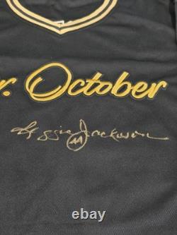 Reggie Jackson Autographed/Signed Custom Mr October PSA/DNA