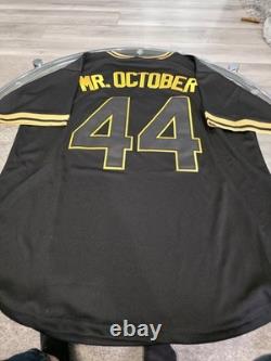 Reggie Jackson Autographed/Signed Custom Mr October PSA/DNA