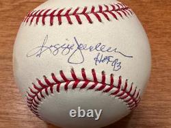 Reggie Jackson Autographed Signed OMLB w Inscr (PSA)