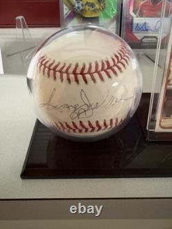 Reggie Jackson Autographed Signed Official Major League Baseball Beckett COA