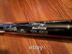 Reggie Jackson Autographed Signed Professional Model P302 Adirondack Bat