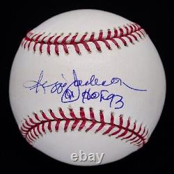 Reggie Jackson HOF 93 Signed Autographed OML Baseball TriStar
