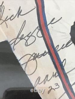 Reggie Jackson Hand Signed Autographed Home Run # 500 Poster Provenance 1984