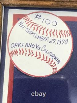 Reggie Jackson Hand Signed Autographed Home Run # 500 Poster Provenance 1984