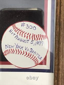 Reggie Jackson Hand Signed Autographed Home Run # 500 Poster Provenance 1984