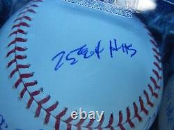 Reggie Jackson Mr October STAT Baseball Ball PSA 9 COA OMLB Autographed Signed