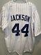 Reggie Jackson SIGNED/AUTOGRAPHED #44 New York Yankees Jersey with COA