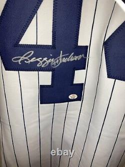 Reggie Jackson SIGNED/AUTOGRAPHED #44 New York Yankees Jersey with COA