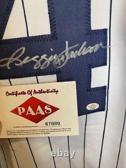 Reggie Jackson SIGNED/AUTOGRAPHED #44 New York Yankees Jersey with COA