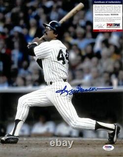 Reggie Jackson Signed 11x14 Photo PSA/DNA Autographed New York Yankees COA HOF