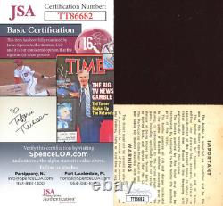 Reggie Jackson Signed 1972 World Series Game 4 Ticket (JSA COA)