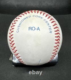 Reggie Jackson Signed AL baseball with 563 HRs inscription JSA Autographed MLB