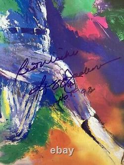 Reggie Jackson Signed/Autographed 1993 HOF Induction Yearbook LeRoy Neiman