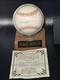 Reggie Jackson Signed Autographed Baseball with COA & Display Stand