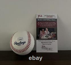 Reggie Jackson Signed Autographed Hall of Fame Baseball New York Yankees JSA COA