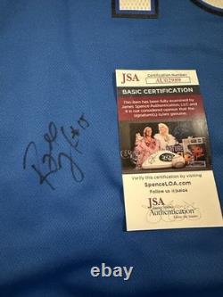 Reggie Jackson Signed Autographed OKC Thunder Adidas NBA XXL Jersey JSA COA