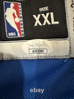 Reggie Jackson Signed Autographed OKC Thunder Adidas NBA XXL Jersey JSA COA