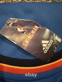 Reggie Jackson Signed Autographed OKC Thunder Adidas NBA XXL Jersey JSA COA