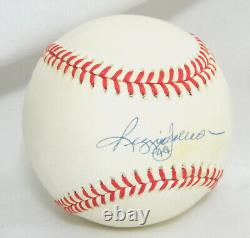 Reggie Jackson Signed Autographed Official American League Baseball JSA COA