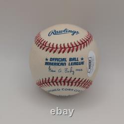Reggie Jackson Signed Autographed Official American League Baseball JSA COA