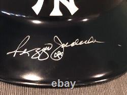 Reggie Jackson Signed Autographed Vintage ABC Yankees Helmet PSA Authentication