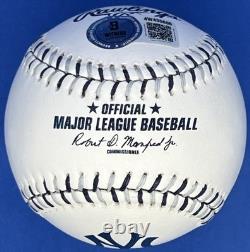 Reggie Jackson Signed Autographed Yankees Team Stitch Logo Baseball with Beckett Reggie Jackson Signed Autographed Yankees Team Stitch Logo Baseball with Beckett