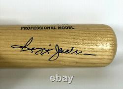 Reggie Jackson Signed Baseball Bat Auto Autograph Yankees A's Angels JSA COA