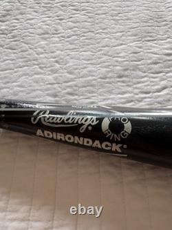 Reggie Jackson Signed Bat Autographed Rawlings Big Stick Black 563 HR Holo HOF