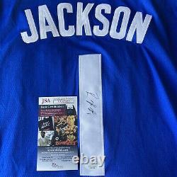 Reggie Jackson Signed Los Angeles Clippers Jersey Autographed Auto JSA COA