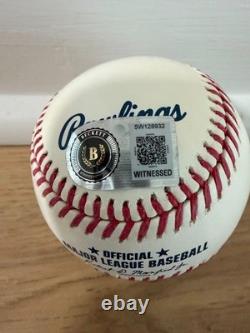 Reggie Jackson Signed Mr October autographed OMLB Baseball Beckett Yankees