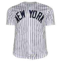 Reggie Jackson Signed New York Pinstripe Baseball Jersey (JSA)