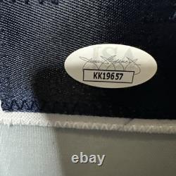 Reggie Jackson Signed New York Yankees Grey Custom baseball Jersey Autographed