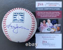 Reggie Jackson Signed Official Hall Of Fame Baseball Autographed Yankees JSA COA