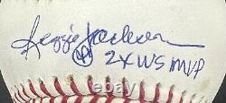 Reggie Jackson Signed Official MLB Baseball 2x WS MVP Mint Autograph RJ.com COA