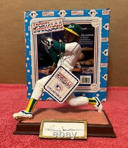 Reggie Jackson Signed Sports Impressions Figurine 740/975 Auto Autographed SI