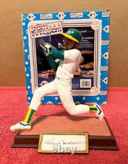 Reggie Jackson Signed Sports Impressions Figurine 740/975 Auto Autographed SI