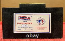 Reggie Jackson Signed Sports Impressions Figurine 740/975 Auto Autographed SI