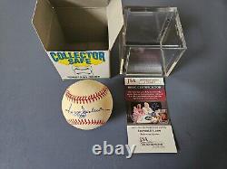 Reggie Jackson Sweet Spot Signed Autographed Mint OMLB Baseball JSA COA